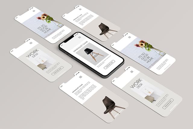 Furniture Ios app kit design development