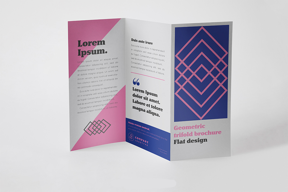 Creative and minimal clothing label design